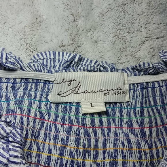 Vintage Havanna off the shoulder bell sleeve top - Picture 3 of 4